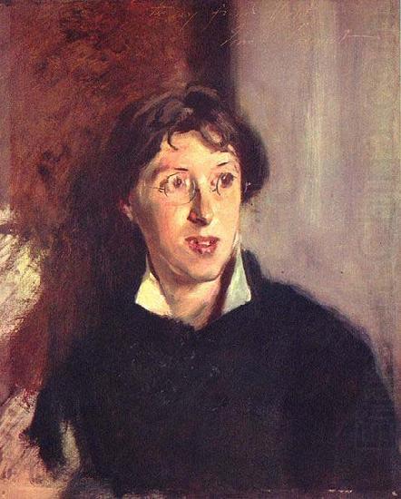 Portrait of Vernon Lee, John Singer Sargent